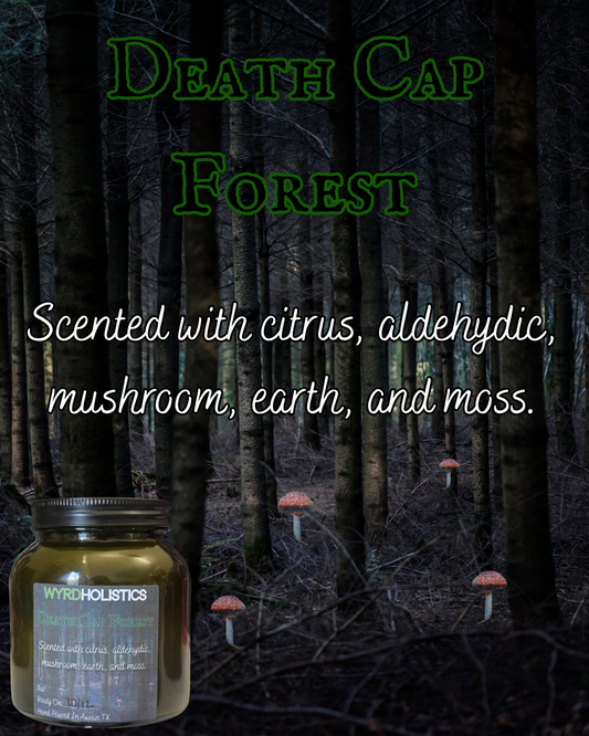 Death Cap Forest // Hand Poured Soy Wax Candle