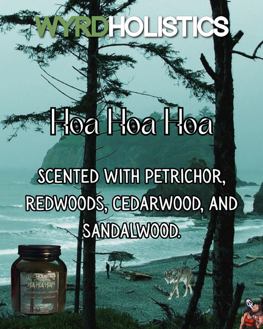 Hoa Hoa Hoa // Hand Poured Soy Wax Candle