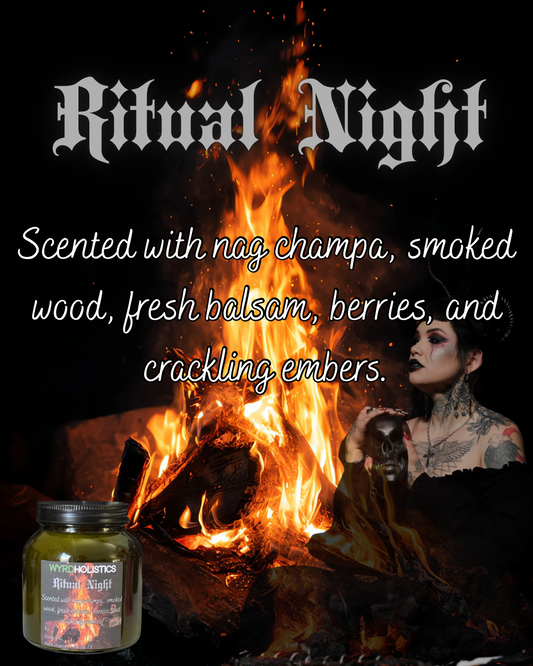 Ritual Night  // Hand Poured Soy Wax Candle