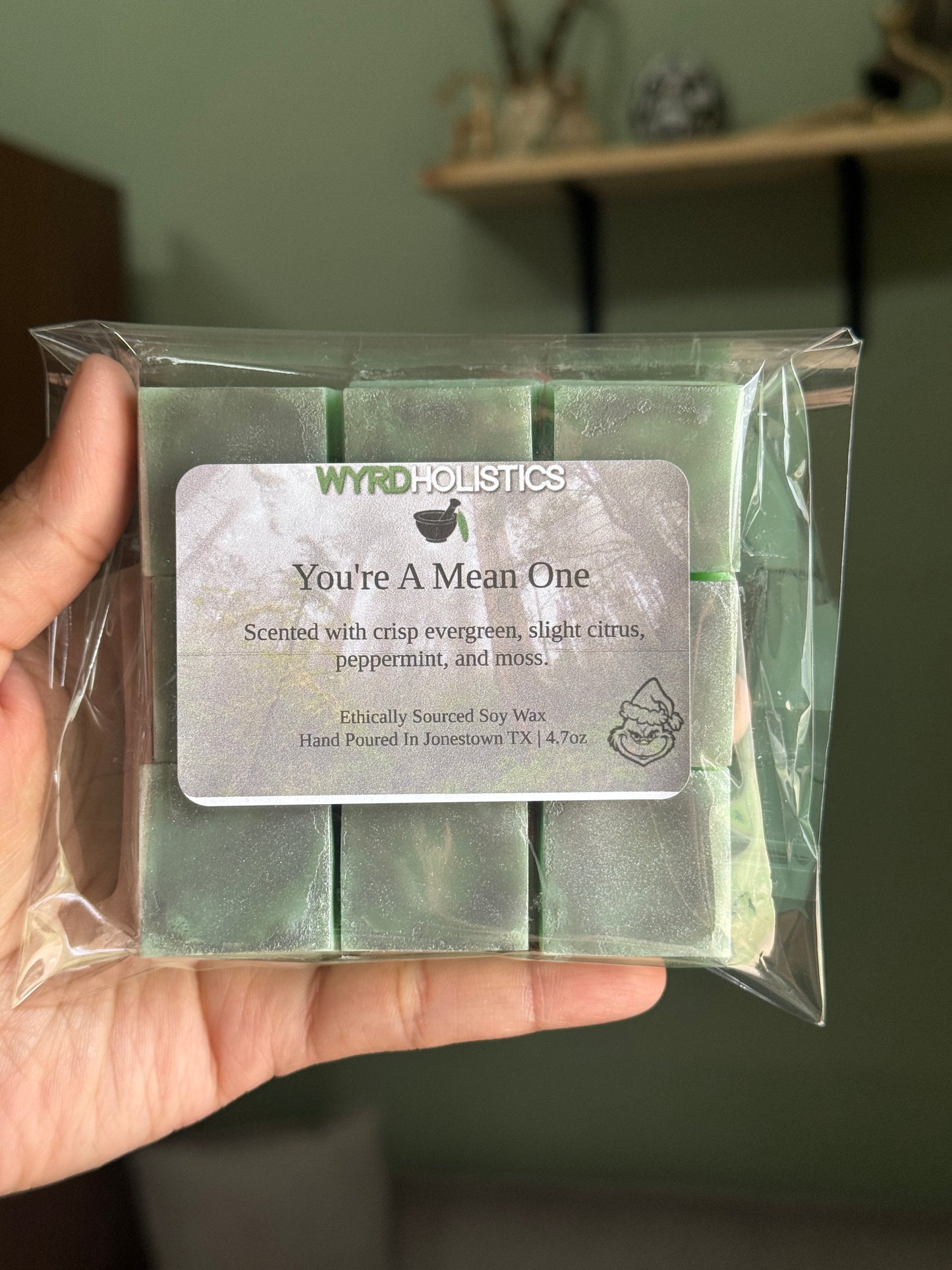 You're A Mean One Wax Melts // Bookish Collection