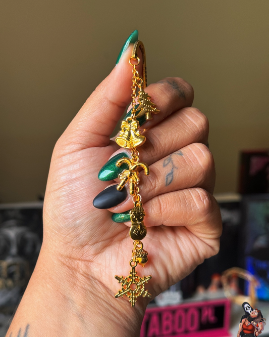 Golden Holiday Bookmark // Bookish Collection