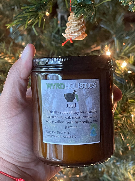 Jord Organic Soy Wax Candle