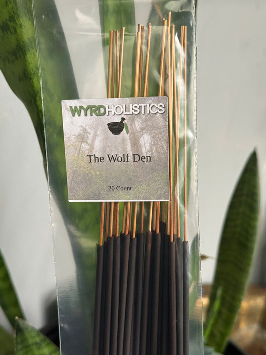 The Wolf Den Hand Dipped Incense Sticks