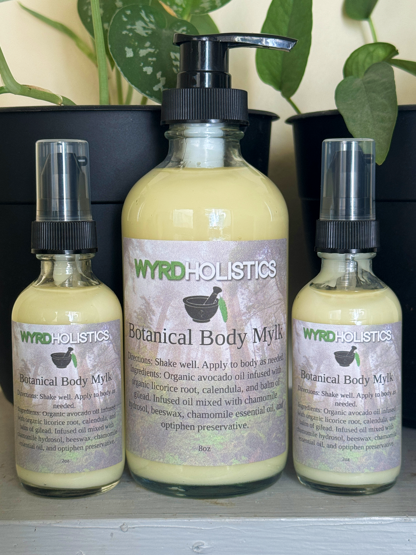 Botanical Body Mylk // Herbal Infused Moisturize Dry Skin