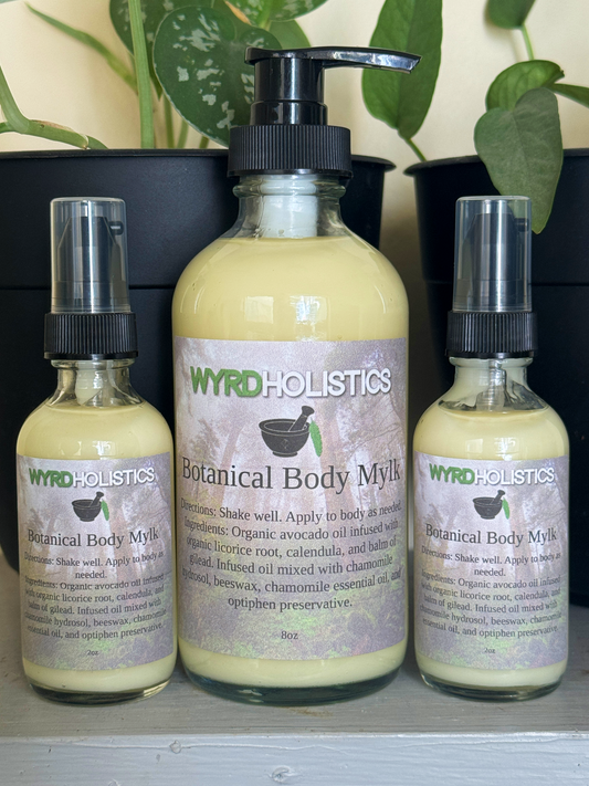 Botanical Body Mylk // Herbal Infused Moisturize Dry Skin