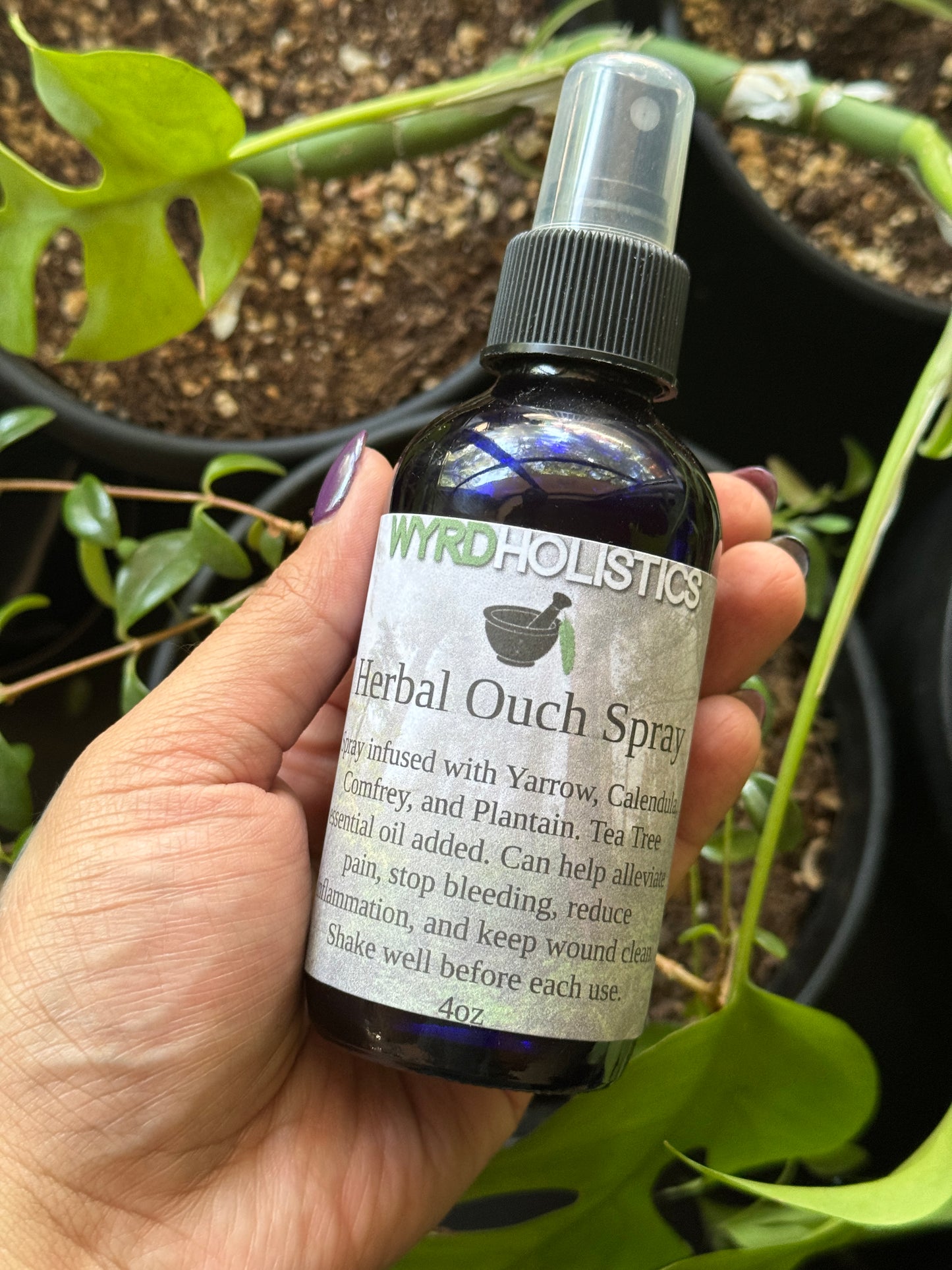 Herbal Infused Ouch Spray