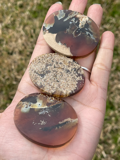 Baltic Amber Pocket Stones