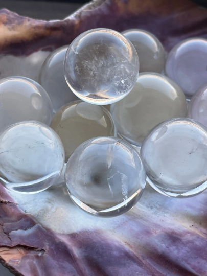 Clear Quartz Mini Spheres