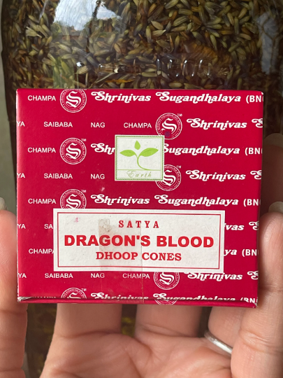 Dragons Blood DHoop Cones Incense Cones
