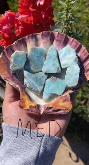 Larimar Free Form Pieces