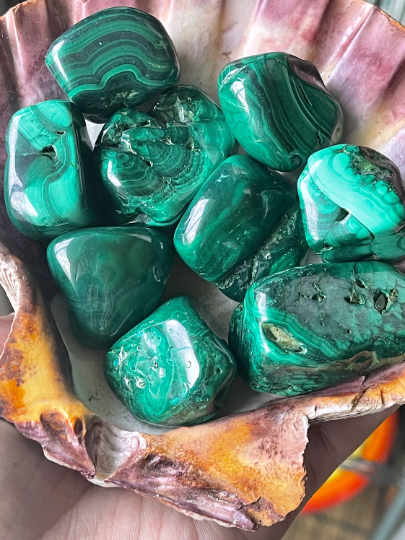 Malachite Tumbles