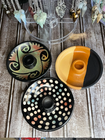 Peruvian Ceramic Burner Dish