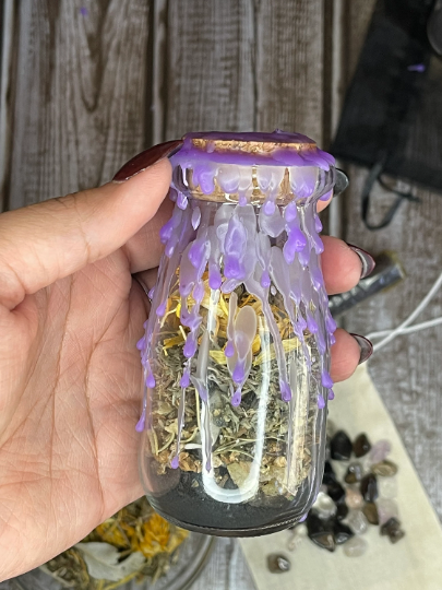 Shadowfest Samhain Communication Spell Jar