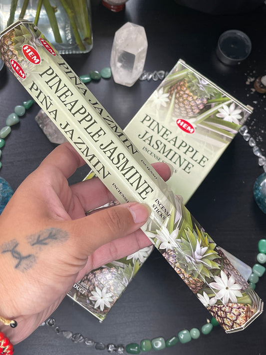 Pineapple Jasmine HEM Incense Sticks