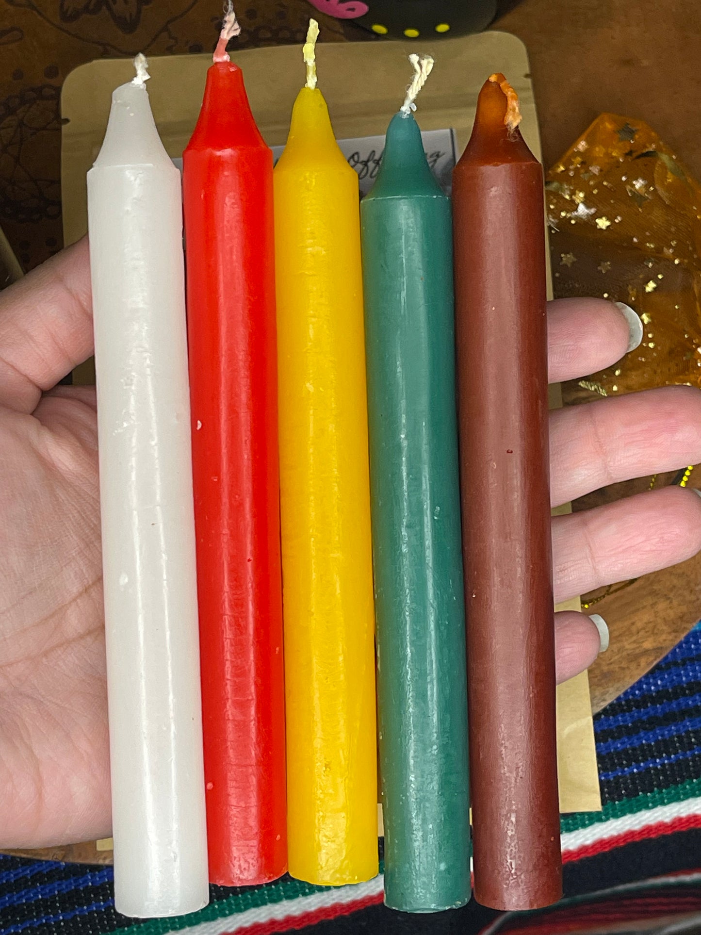 6" Large Taper Candles
