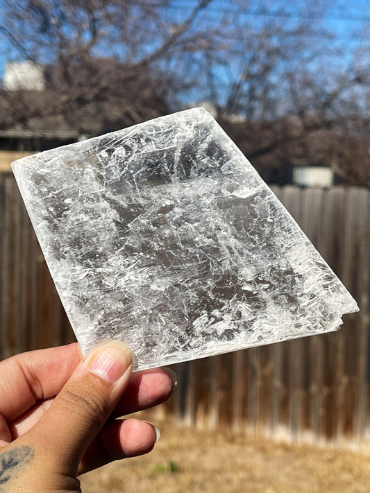 Ice Selenite Slabs