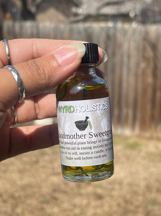 Grandmother Sweetgrass Oil