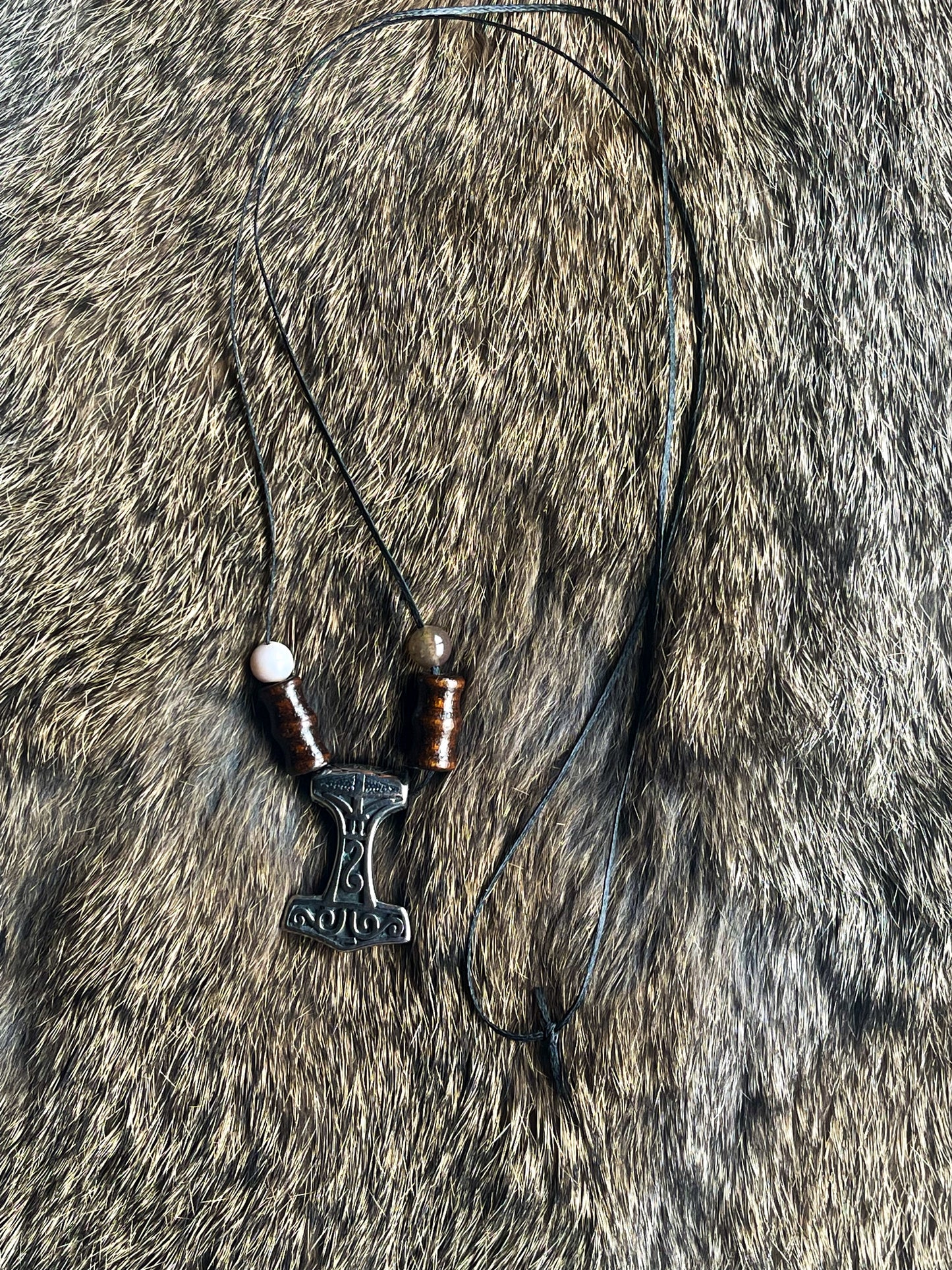 Mjolnir Thors Hammer Necklace